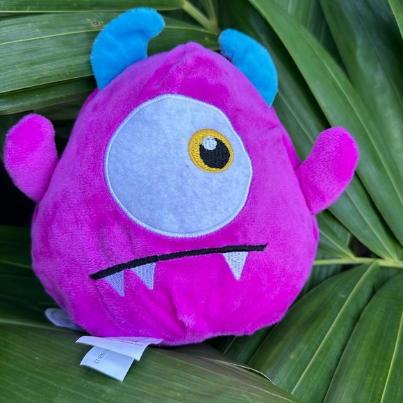 954. New Reversible Plush toy Green Alien & Purple Monster - Picture 3 of 8